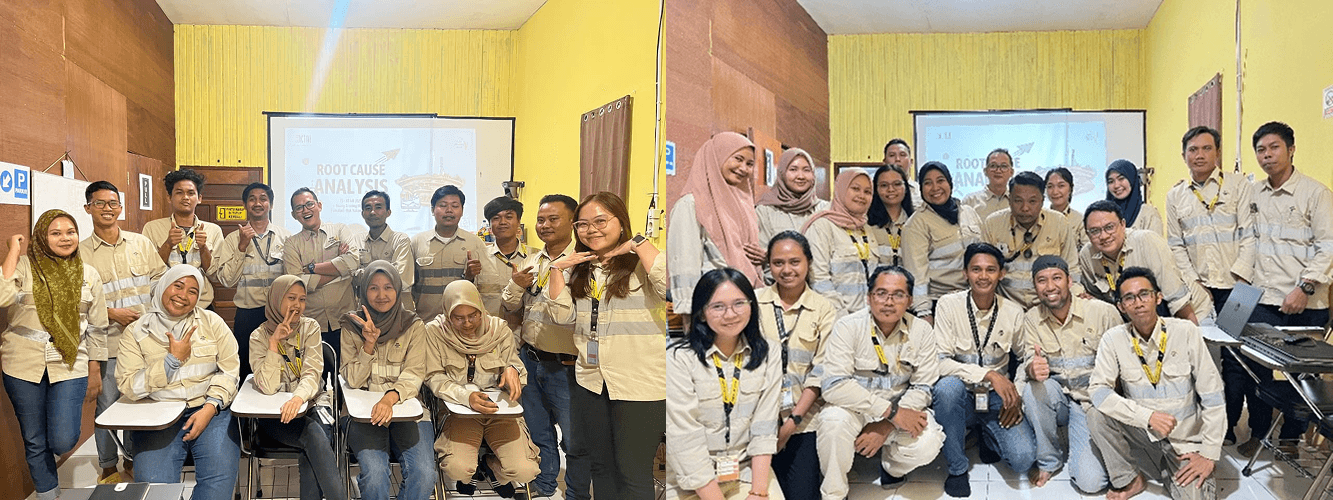 Training RCA Site Berau Coal (kiri) dan Berau Bara Abadi (kanan)